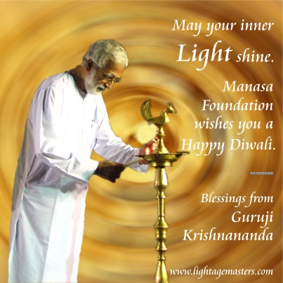 Diwali Wishes from Guruji Krishnananda